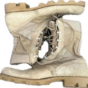 Combat Boots Mens 12 Desert Steel Toe